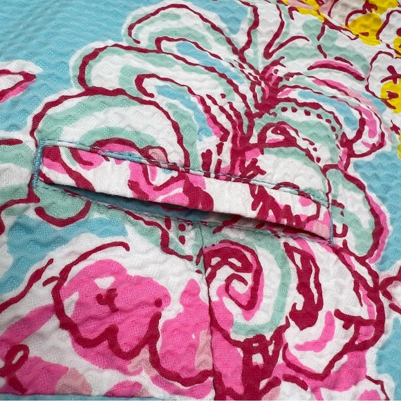 NEW LILLY PULITZER ADIE “BREAKWATER BLUE” LOLITA SHORTS - Picture 7 of 12